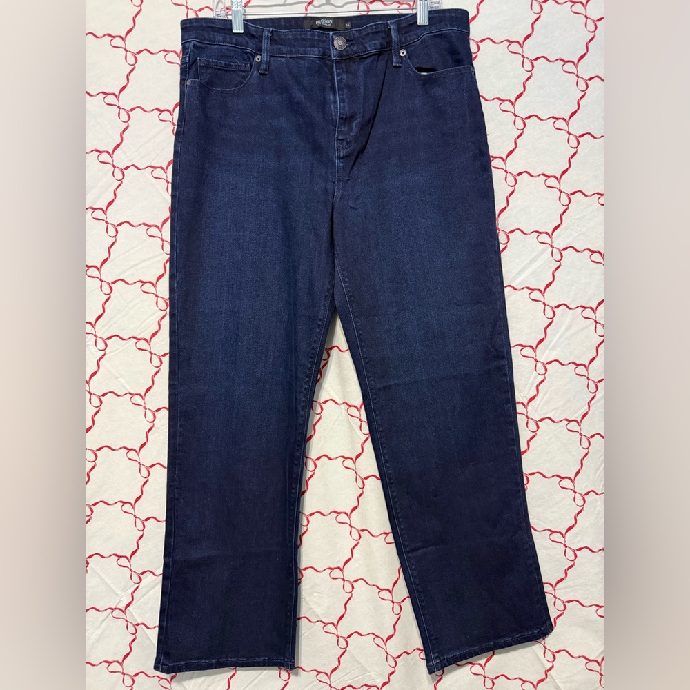 Hudson Los Angeles Women’s Straight Leg Jeans Obscurity Blue New